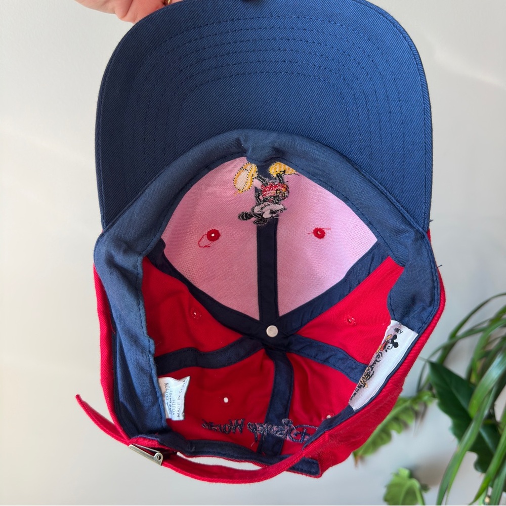 Vintage Disney Mickey Mouse Baseball Cap SnapBack Hat Walt Disney World YOUTH - Picture 7 of 11